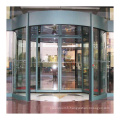 CE approved elegant 2 wing automatic glass revolving door with high quality